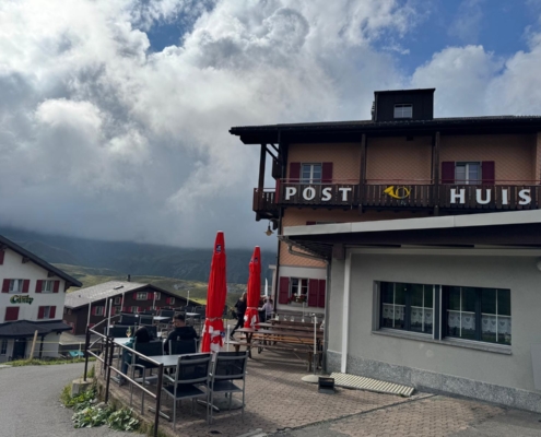 Im Hotel Posthuis kehrten wir zum Mittagessen ein